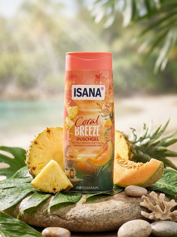 شامپو بدن  ISANA Coral Breeze
