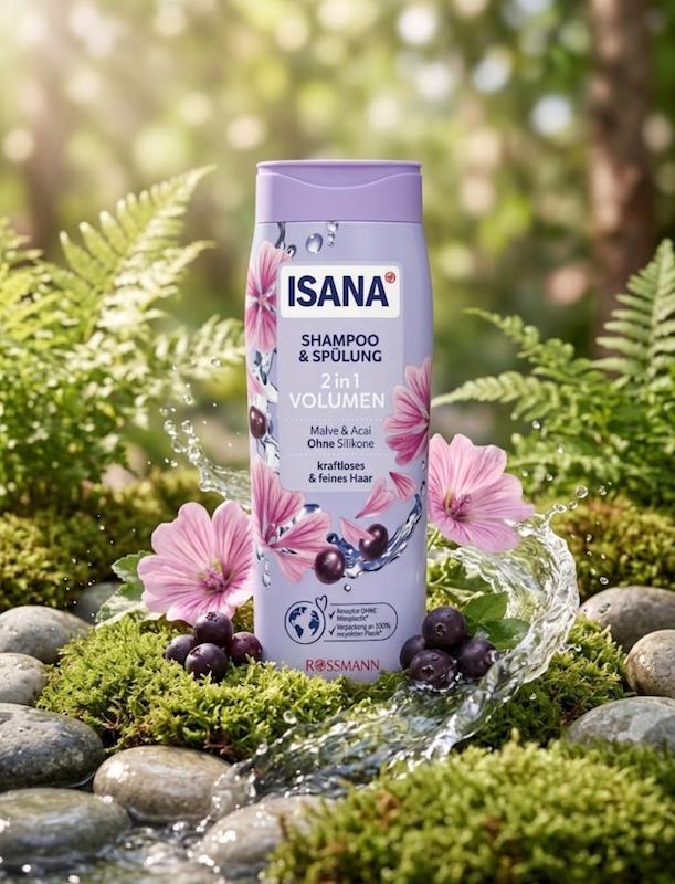 شامپو و نرم‌کننده  isana