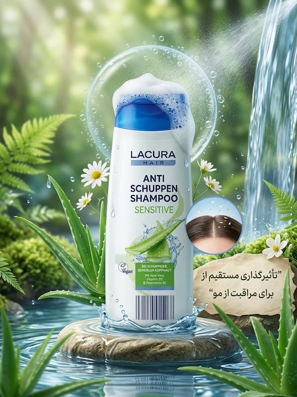 شامپو ضدشوره LACURA Hair Anti 