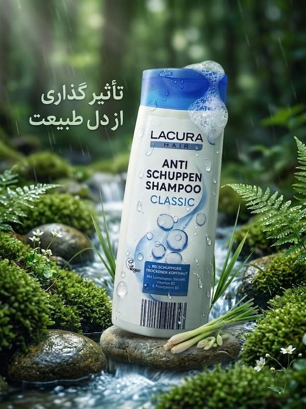 شامپو ضدشوره LACURA Hair Anti 