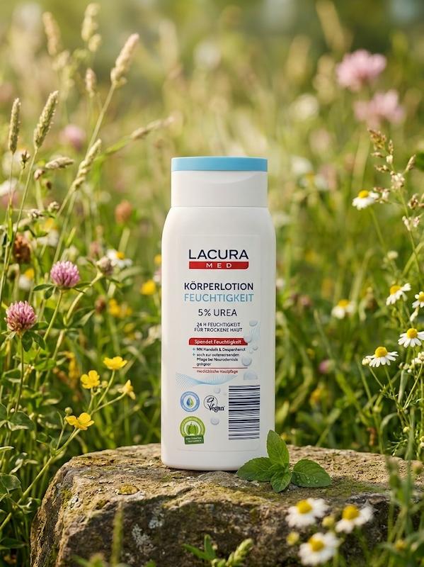  لوسیون بدن لاکورا مد ۵٪ اوره (Lacura Med Körperlotion Feuchtigkeit 5% Urea) 