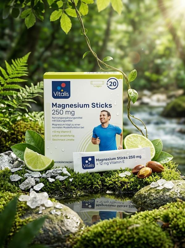  ساشه منیزیم  ویتالیس Vitalis Magnesium Sticks