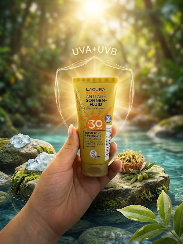  ضدآفتاب ضد پیری لاکورا سان SPF 30 LACURA 