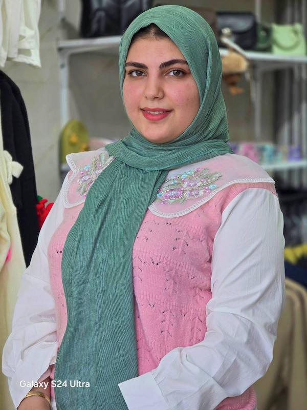شومیز دوتیکه یقه گلدوزی🌸
