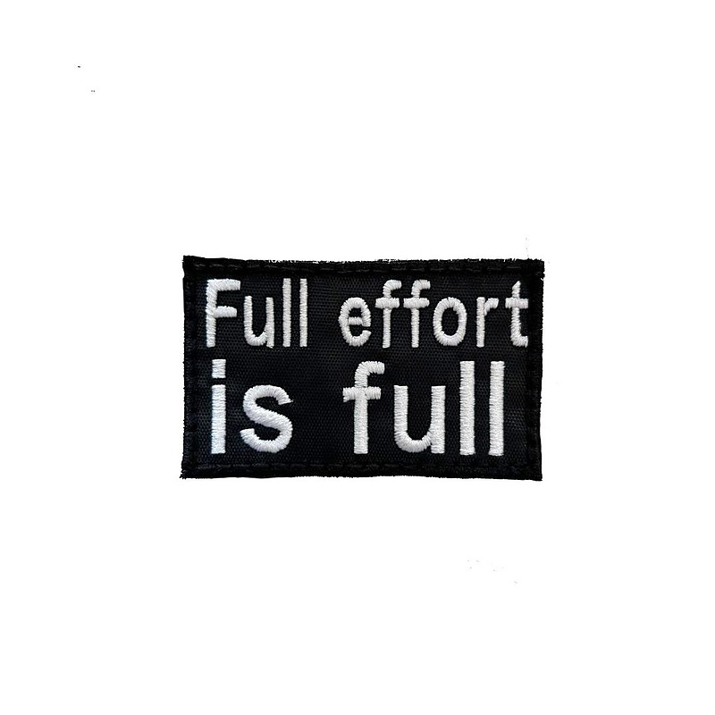 پچ full effort is full