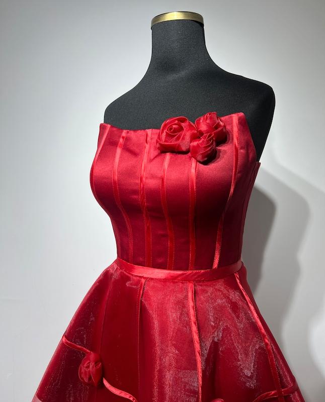 پیراهن مجلسی زنانه آتورینا Red Roses