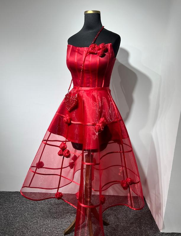 پیراهن مجلسی زنانه آتورینا Red Roses