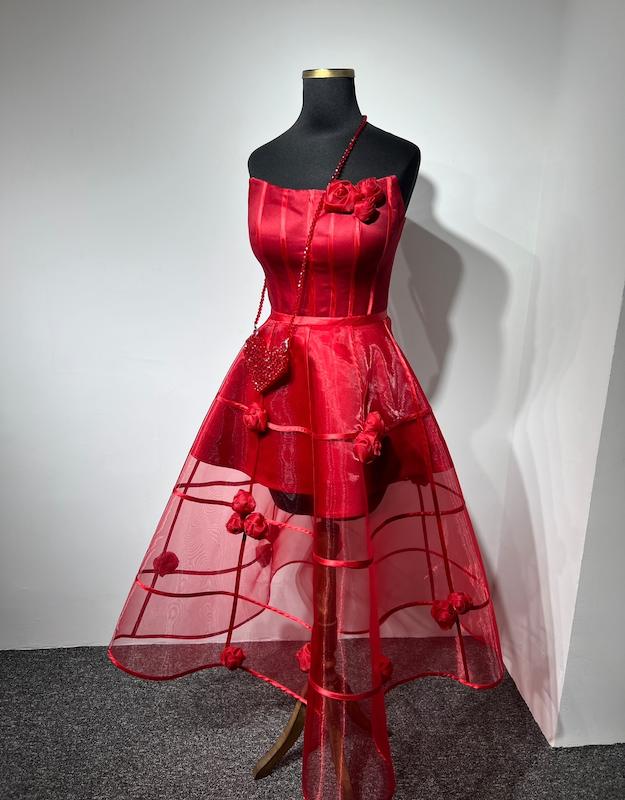 پیراهن مجلسی زنانه آتورینا Red Roses
