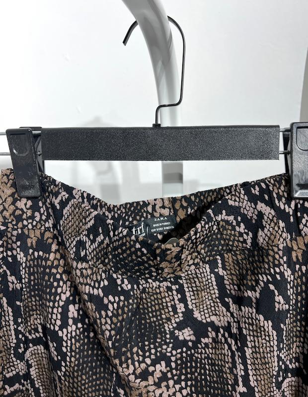 دامن بلند حریر زنانه Zara