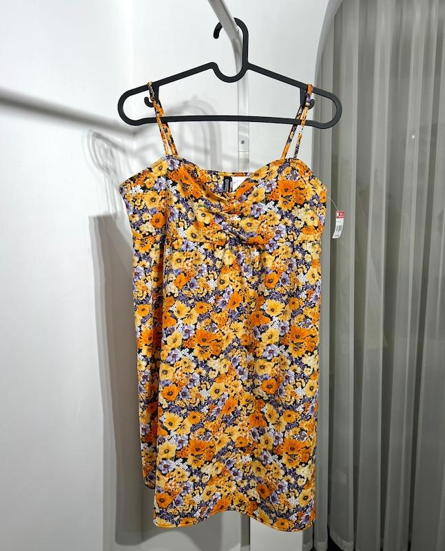 پیراهن کوتاه دوبنده زنانه H&M