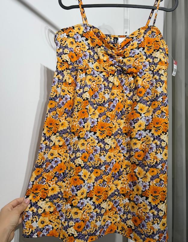 پیراهن کوتاه دوبنده زنانه H&M
