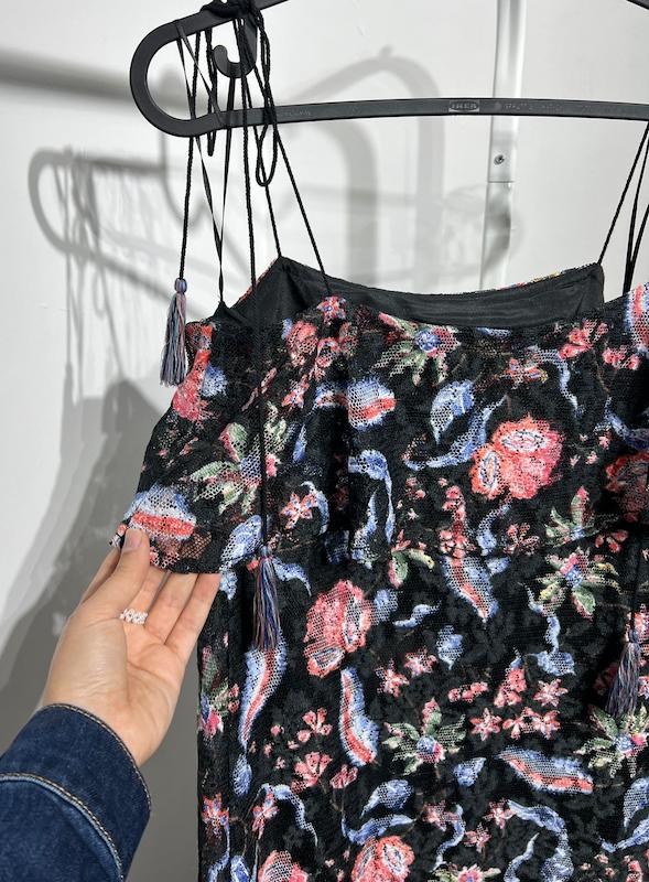 پیراهن بلند دانتل زنانه اورجینال Guess