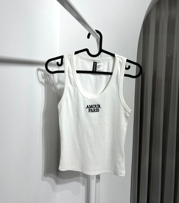 تاپ کبربتی گلدوزی زنانه H&M