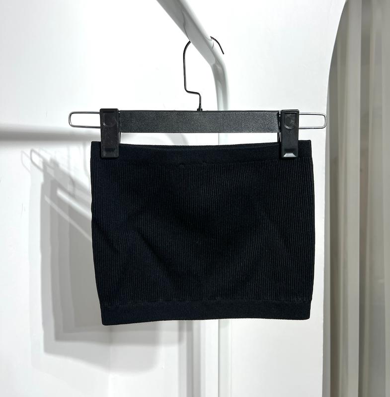نیم تنه دکلته مشکی زنانه Cotton