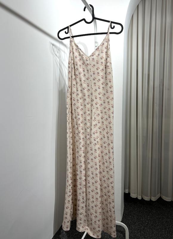 پیراهن بلند لینن زنانه Cotton