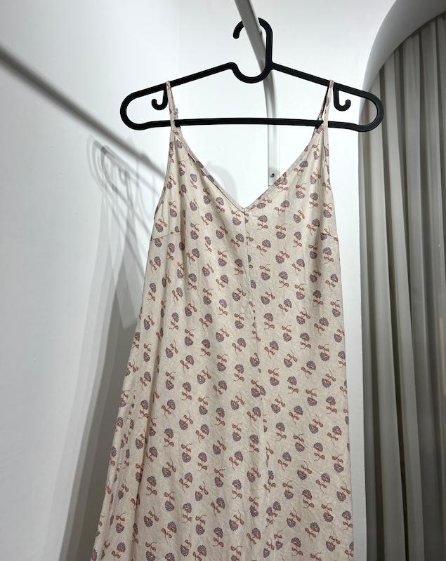 پیراهن بلند لینن زنانه Cotton