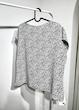 تاپ  طرحدار سیاه و سفید