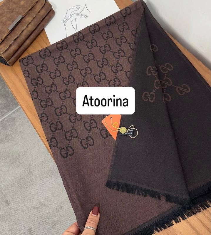 شال گوچی دارچینی