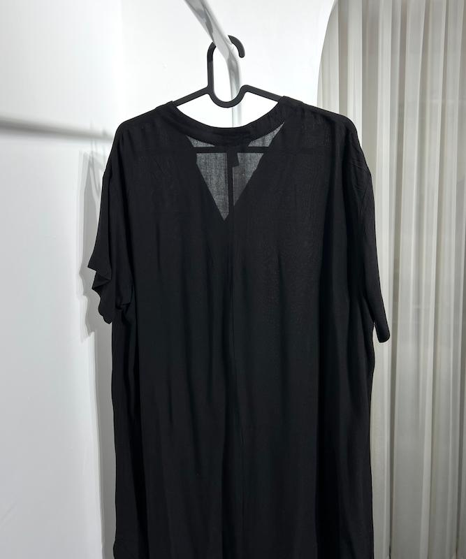 پیراهن بلند نخی مشکی زنانه H&M
