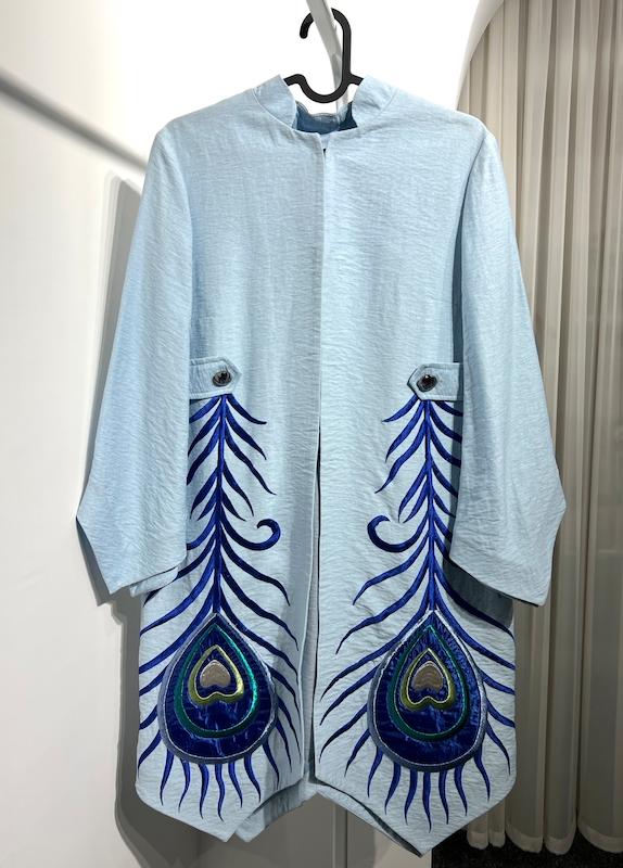 مانتو مجلسی گلدوزی شده زنانه آتورینا