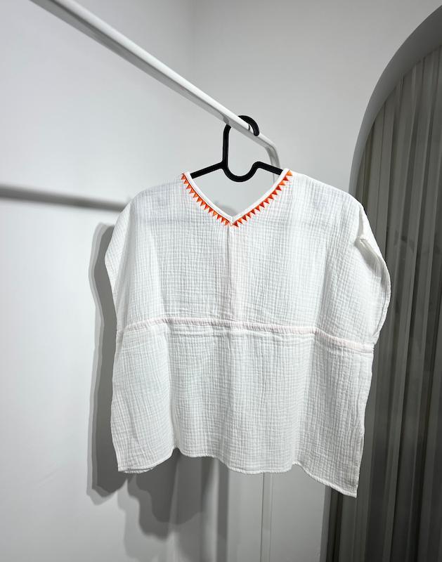تاپ نخی گلدوزی شده زنانه Kiabi