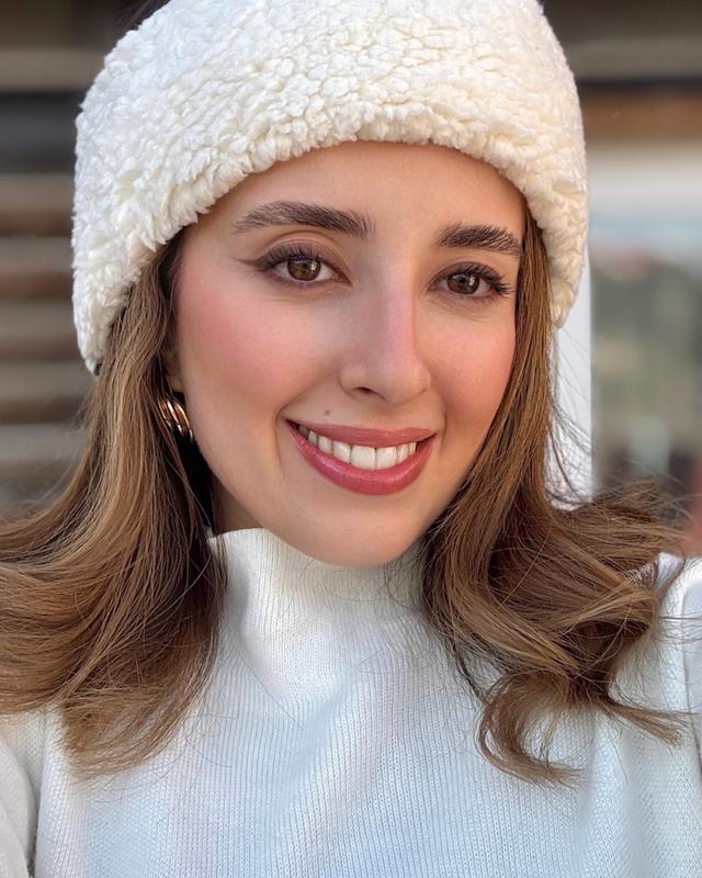 هدبند تدی شیری سفید