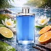 رایحه خنک و اقیانوسی عطر دیزایر بلو مردانه