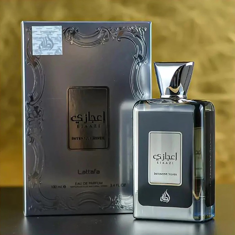 عطر ادکلن اورجینال لطافه مدل اعجازی اینتنسیو سیلور