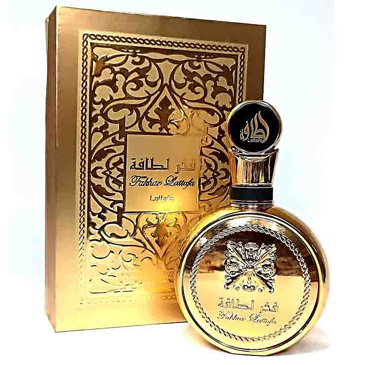 عطر ادکلن فخر لطافه طلایی پراید اکستریت (گلد) fakhr gold lattafa