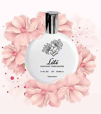 عطر ادکلن زنانه لی لی سفید ( لیلی ) اصل و اورجینال لبنانی شرکت تروکادرو پرفیومز LILI TROCADERO 50mil