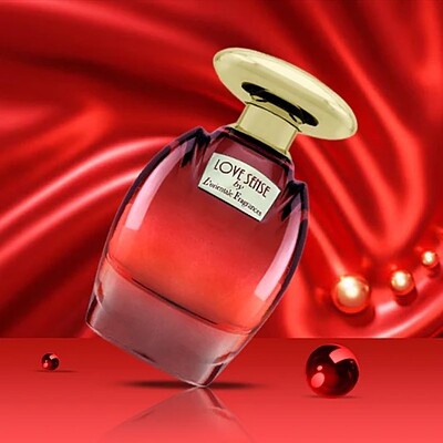 عطر ادکلن زنانه لاو سنس قرمز اورجینال شرکت ال اورینتال پاریس فرانسه L'ORIENTAL PARIS LOVE SENSE RED