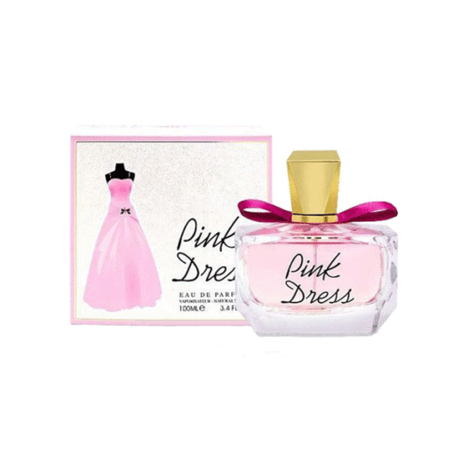 عطر ادکلن پینک درسPINK DRESS(مشابه ادکلن پینک صورتی) فراگنس ورد 100 میل 100ml