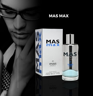 عطر ادکلن زنانه مردانه ماس مکس اصل و اورجینال پاریس دلیس فرانسه ۱۰۰ میل PARIS DELICE MAS MAX