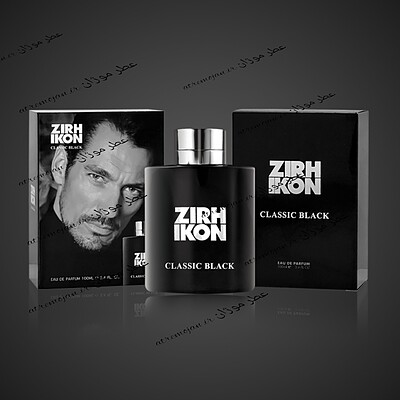 عطر ادکلن زیر آیکون کلاسیک بلک 100 میل اورجینال Zirh Ikon classic black 