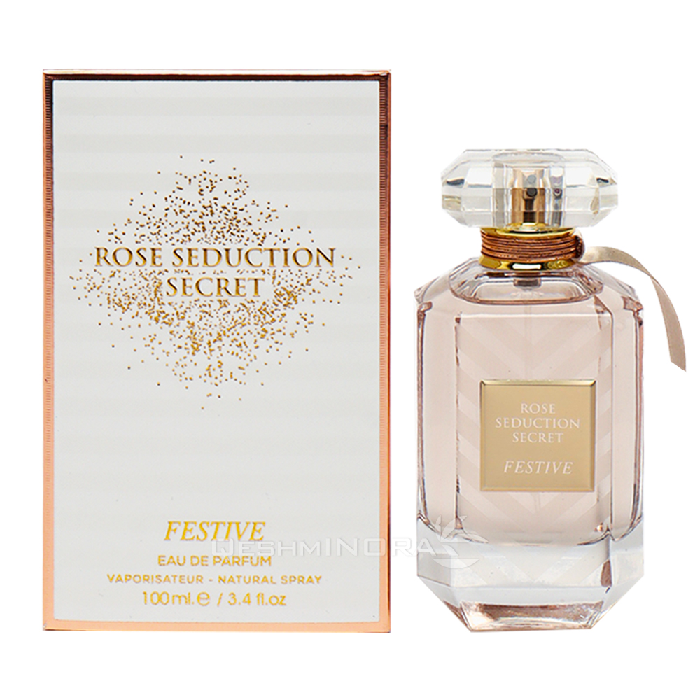 عطر ادکلن رز سداکشن فستیو رایحه بامبشل سلبریشن 100 میل rose seduction Festive