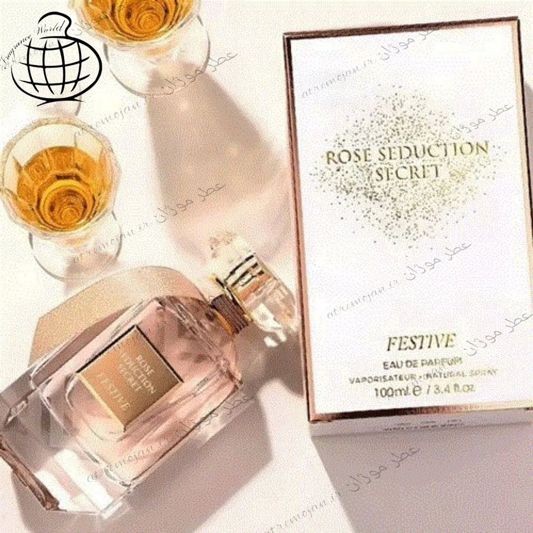 عطر ادکلن رز سداکشن فستیو رایحه بامبشل سلبریشن 100 میل rose seduction Festive