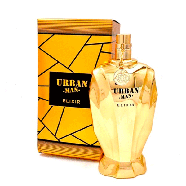 عطر ادکلن اوربان من الکسیر-رایحه له میل الکسیر90میل Urban Man Elixir