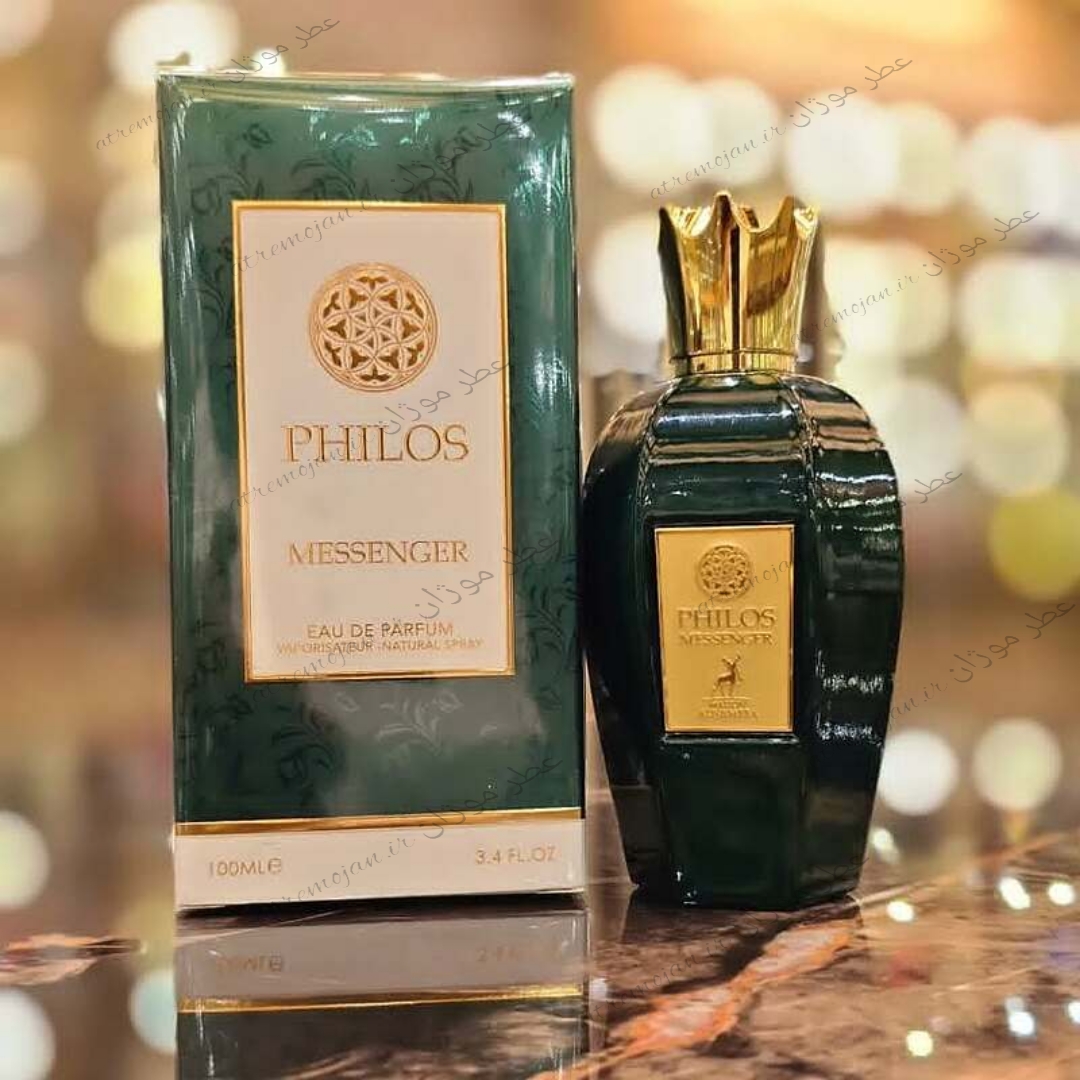 عطر ادکلن ادوپرفیوم زنانه مردانه فیلوس مسنجر الحمبرا (مشابه انیشیو ساید افکت) ALHAMBRA PHILOS MESSENGER حجم ۱۰۰ میلی‌لیتر