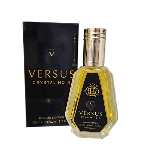 عطر و ادکلن ادو پرفیوم  ورسوس کریستال نویر زنانه ورساچه 50 میل versus crystal noir