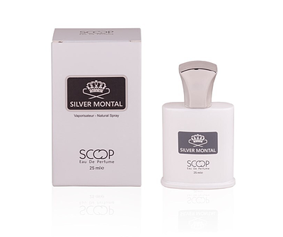 عطر ادکلن مردانه اسکوپ مدل Silver Montal حجم 25 میل