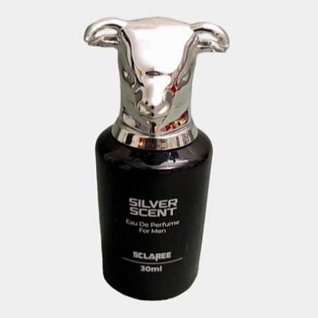 عطر ادکلن جیبی درب فلزی مردانه اسکلاره مدل سیلور سنت Silver Scent حجم 30 میلی لیتر