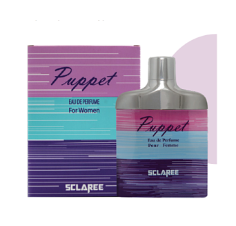 عطر و ادکلن زنانه اسکلاره مدل Puppet حجم 85 میلی لیتر رایحه اکلت