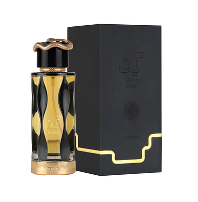 عطر ادکلن تریاق اینتنس لطافه ۱۰۰ میل  Teriaq intense lattafa 100 mil