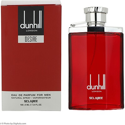 ادو پرفیوم اسکلاره SCLAREE مدل دانهیل قرمز DUNHILL DESIRE حجم 100 میل