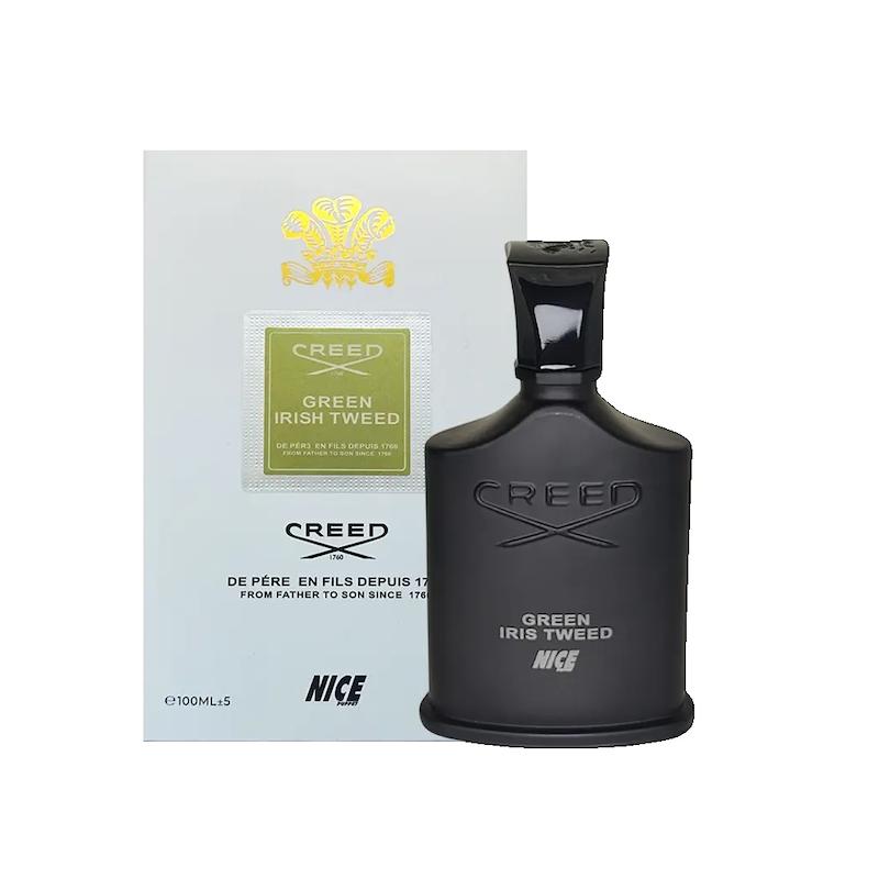 ادوپرفیوم مردانه نایس Nice مدل کرید گرین ایریش توید Creed Green Irish Tweed حجم 100 میلی لیتر طرح مارک