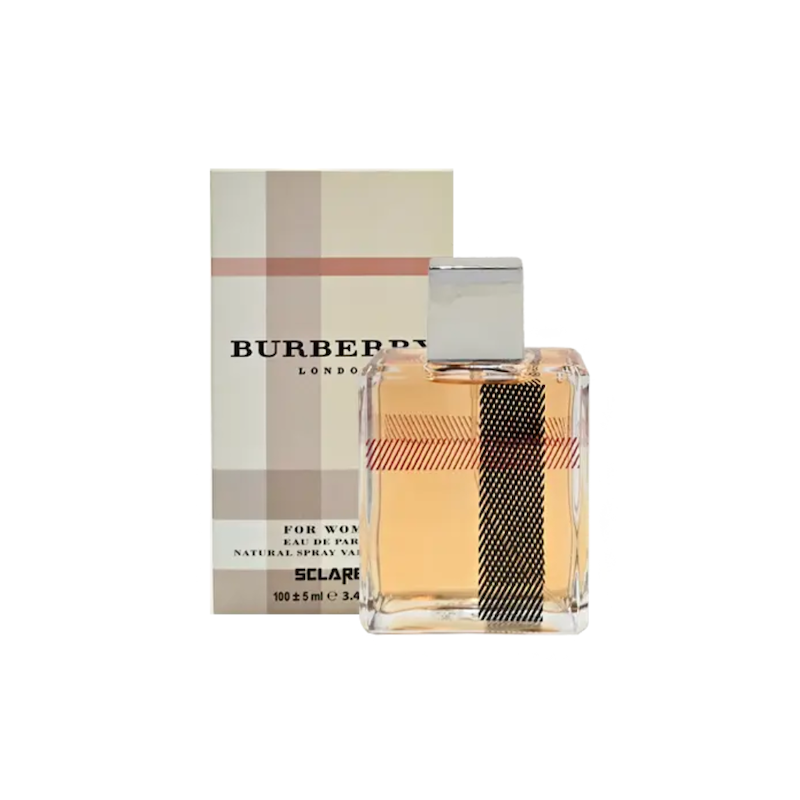 ادوپرفیوم زنانه اسکلاره Sclaree مدل باربری لندن Burberry London حجم 100 میلی لیتر طرح مارک