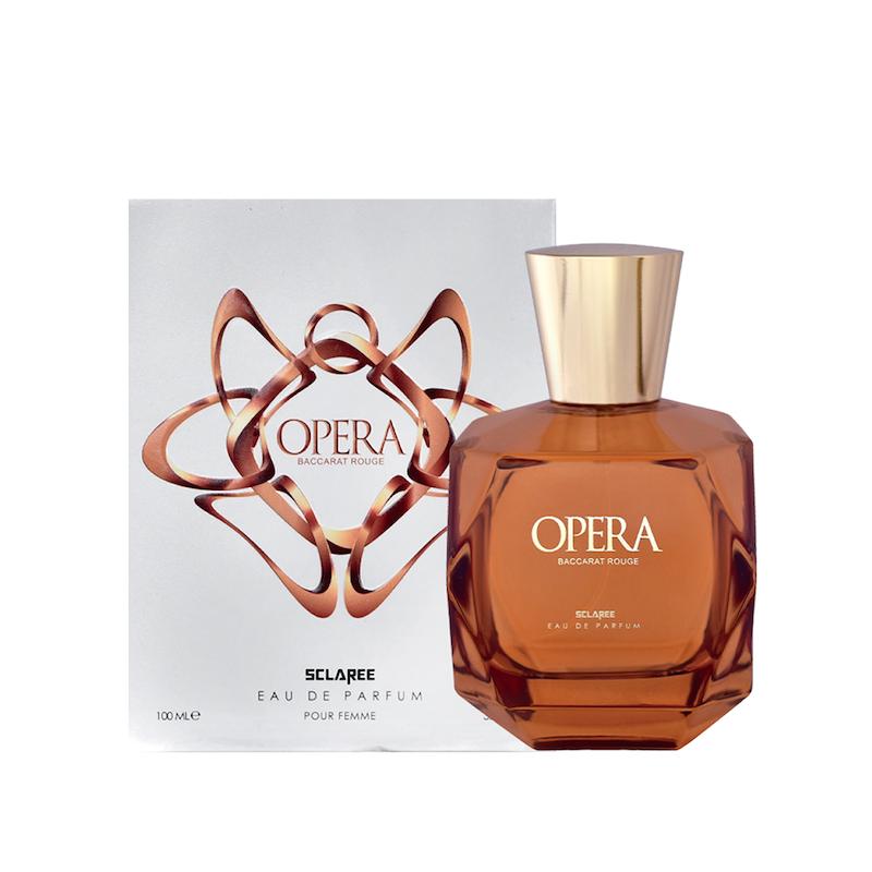ادو پرفیوم اسکلاره مدل Opera حجم 100 میلی لیتر رایحه Baccarat Rouge