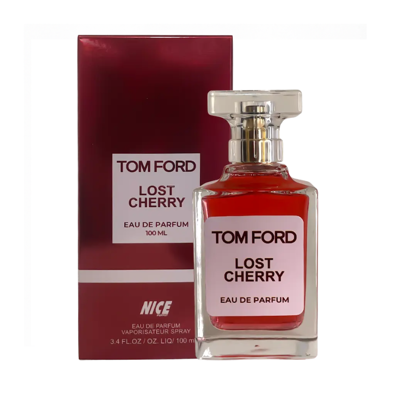 ادوپرفیوم نایس پاپت Nice مدل تام فورد لاست چری Tom Ford Lost Cherry حجم 100 میلی لیتر طرح مارک