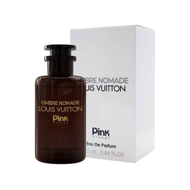 ادوپرفیوم مینیاتوری پینک ویژوآل Pink مدل لویی ویتون آمبر نومد Louis Vuitton Ombre Nomade حجم 30 میلی لیتر – New