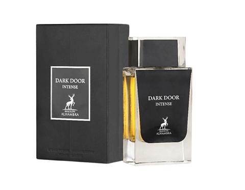 عطر ادکلن دارک در اینتنس الحمبرا دیور هوم اینتنس Dark door Intense میل 100